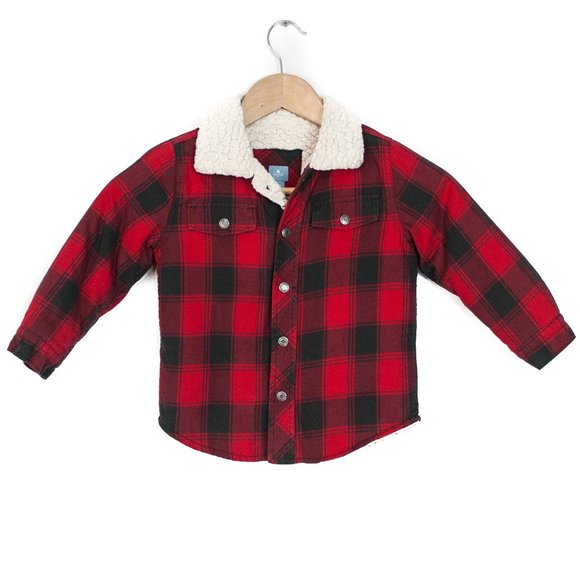 baby plaid jacket